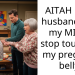 AITAH if my husband tells my MIL to stop touching my pregnant belly.