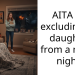 AITA for excluding my daughter from a movie night?