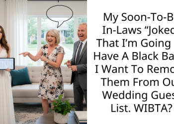 My Soon-To-Be In-Laws “Joked” That I’m Going To Have A Black Baby. I Want To Remove Them From Our Wedding Guest List. WIBTA?