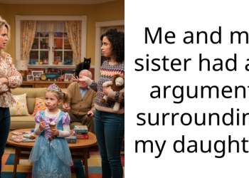 Me and my sister had an argument surrounding my daughter