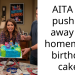 AITA for pushing away my homemade birthday cake?