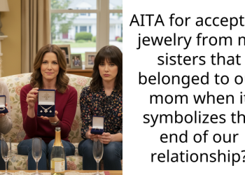 AITA for accepting jewelry from my sisters that belonged to our mom when it symbolizes the end of our relationship?