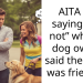 AITA for saying “I’m not” when a dog owner said their dog was friendly?