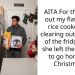 AITA For throwing out my flatmate’s rice cooker and clearing out her part of the fridge after she left the country to go home for Christmas?