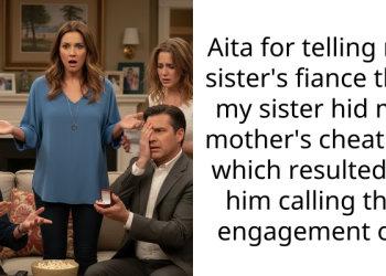 Aita for telling my sister’s fiance that my sister hid my mother’s cheating which resulted in him calling the engagement off