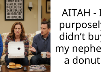 AITAH – I purposely didn’t buy my nephew a donut