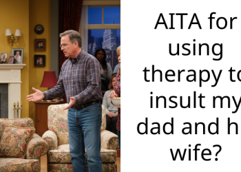 AITA for using therapy to insult my dad and his wife?