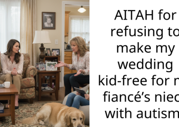 AITAH for refusing to make my wedding kid-free for my fiancé’s niece with autism?