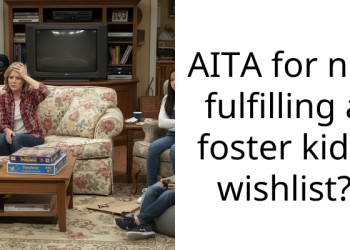 AITA for not fulfilling a foster kid’s wishlist?