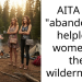 AITA for “abandoning helpless women in the wilderness”?