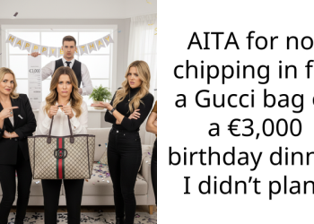 AITA for not chipping in for a Gucci bag or a €3,000 birthday dinner I didn’t plan?