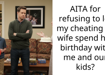 AITA for refusing to let my cheating ex wife spend her birthday with me and our kids?