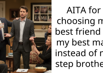 AITA for choosing my best friend as my best man instead of my step brother?