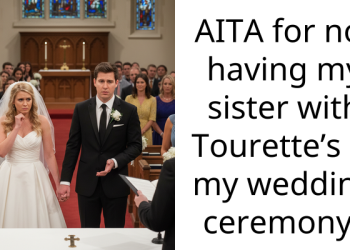 AITA for not having my sister with Tourette’s in my wedding ceremony?
