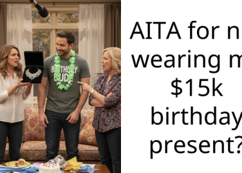 AITA for not wearing my $15k birthday present?