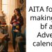 AITA for not making my bf an Advent calendar?