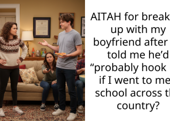 AITAH for breaking up with my boyfriend after he told me he’d “probably hook up” if I went to med school across the country?
