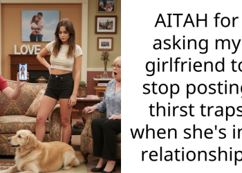 AITAH for asking my girlfriend to stop posting thirst traps when she’s in a relationship?