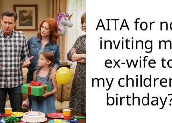 AITA for not inviting my ex-wife to my children’s birthday?