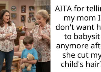AITA for telling my mom I don’t want her to babysit anymore after she cut my child’s hair?