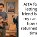 AITA for not letting my friend borrow my car after how she returned it last time?