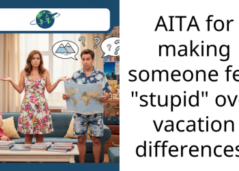 AITA for making someone feel “stupid” over vacation differences?