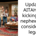 Update: AITAH for kicking my nephew and considering legal