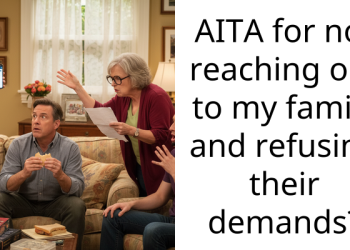 AITA for not reaching out to my family and refusing their demands?