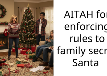 AITAH for enforcing rules to family secret Santa