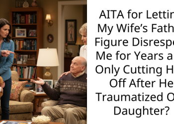 AITA for Letting My Wife’s Father Figure Disrespect Me for Years and Only Cutting Him Off After He Traumatized Our Daughter?