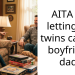 AITA for letting my twins call my boyfriend dad?