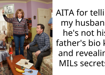 AITA for telling my husband he’s not his father’s bio kid and revealing MILs secrets?