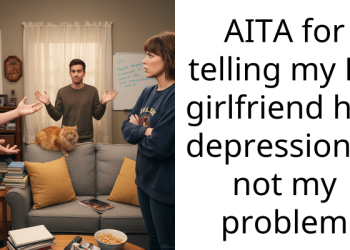 AITA for telling my EX girlfriend her depression is not my problem