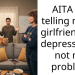 AITA for telling my EX girlfriend her depression is not my problem