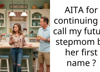 AITA for continuing to call my future stepmom by her first name ?