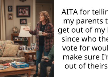 AITA for telling my parents to get out of my life since who they vote for would make sure I’m out of theirs?