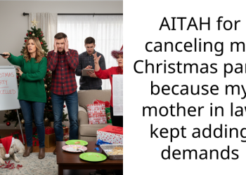 AITAH for canceling my Christmas party because my mother in law kept adding demands