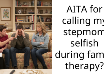 AITA for calling my stepmom selfish during family therapy?