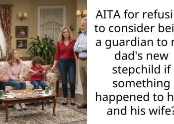 AITA for refusing to consider being a guardian to my dad’s new stepchild if something happened to him and his wife?