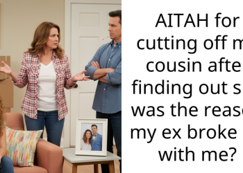AITAH for cutting off my cousin after finding out she was the reason my ex broke up with me?