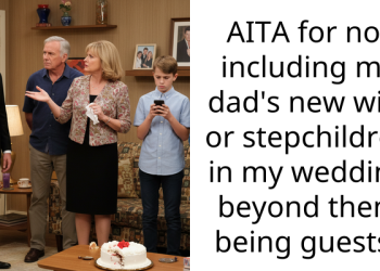AITA for not including my dad’s new wife or stepchildren in my wedding beyond them being guests?