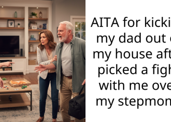 AITA for kicking my dad out of my house after picked a fight with me over my stepmom?
