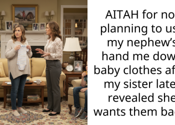 AITAH for not planning to use my nephew’s hand me down baby clothes after my sister later revealed she wants them back?