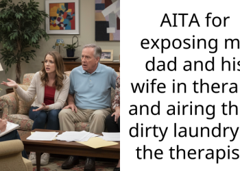 AITA for exposing my dad and his wife in therapy and airing their dirty laundry to the ther***st?