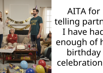 AITA for telling partner I have had enough of his birthday celebrations?