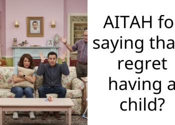 AITAH for saying that I regret having a child?