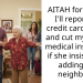 AITAH for saying I’ll report my credit card stolen and cut my family medical insurance if she insisted on adding the neighbors?