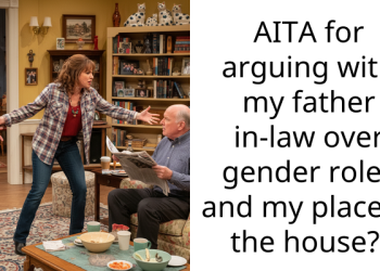 AITA for arguing with my father in-law over gender roles and my place in the house?