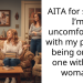 AITA for saying I’m uncomfortable with my partner being one on one with this woman?