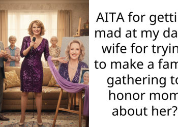 AITA for getting mad at my dad’s wife for trying to make a family gathering to honor mom about her?